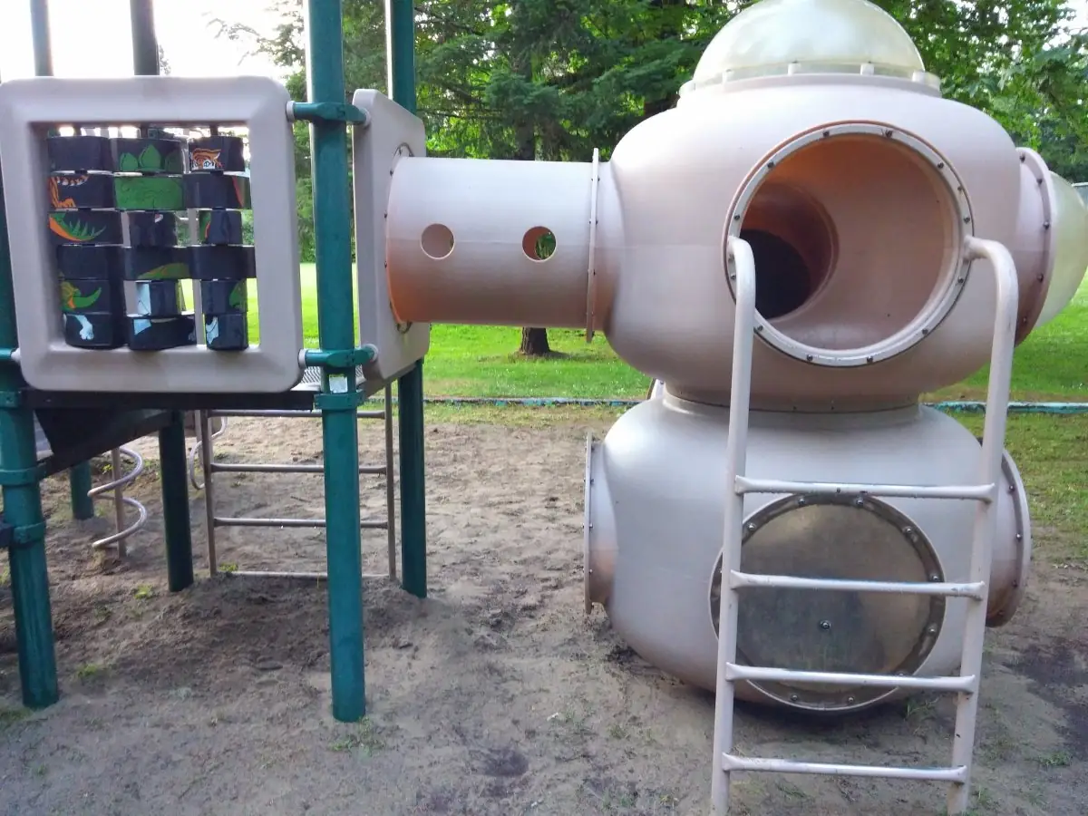Play Structure — after pressure washing