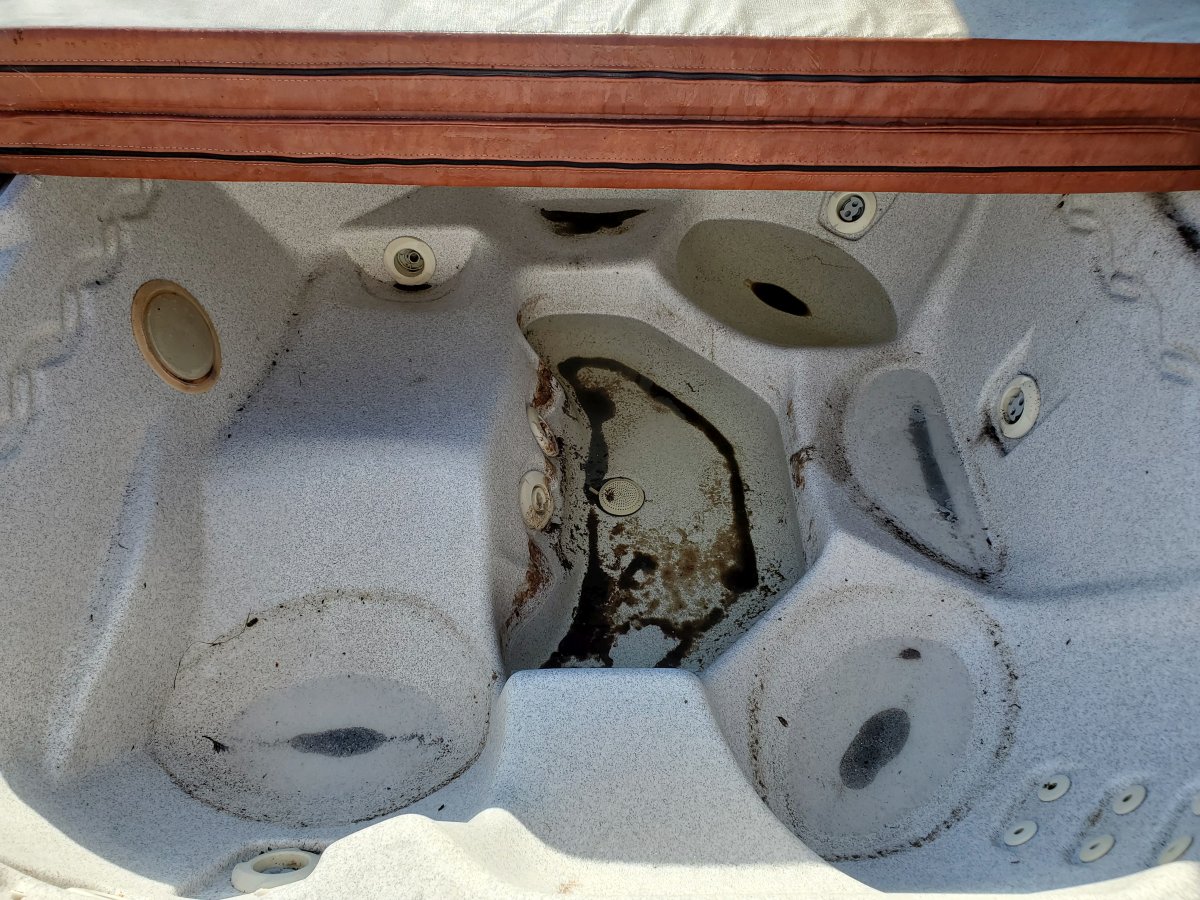 Hot Tub 1 - Before